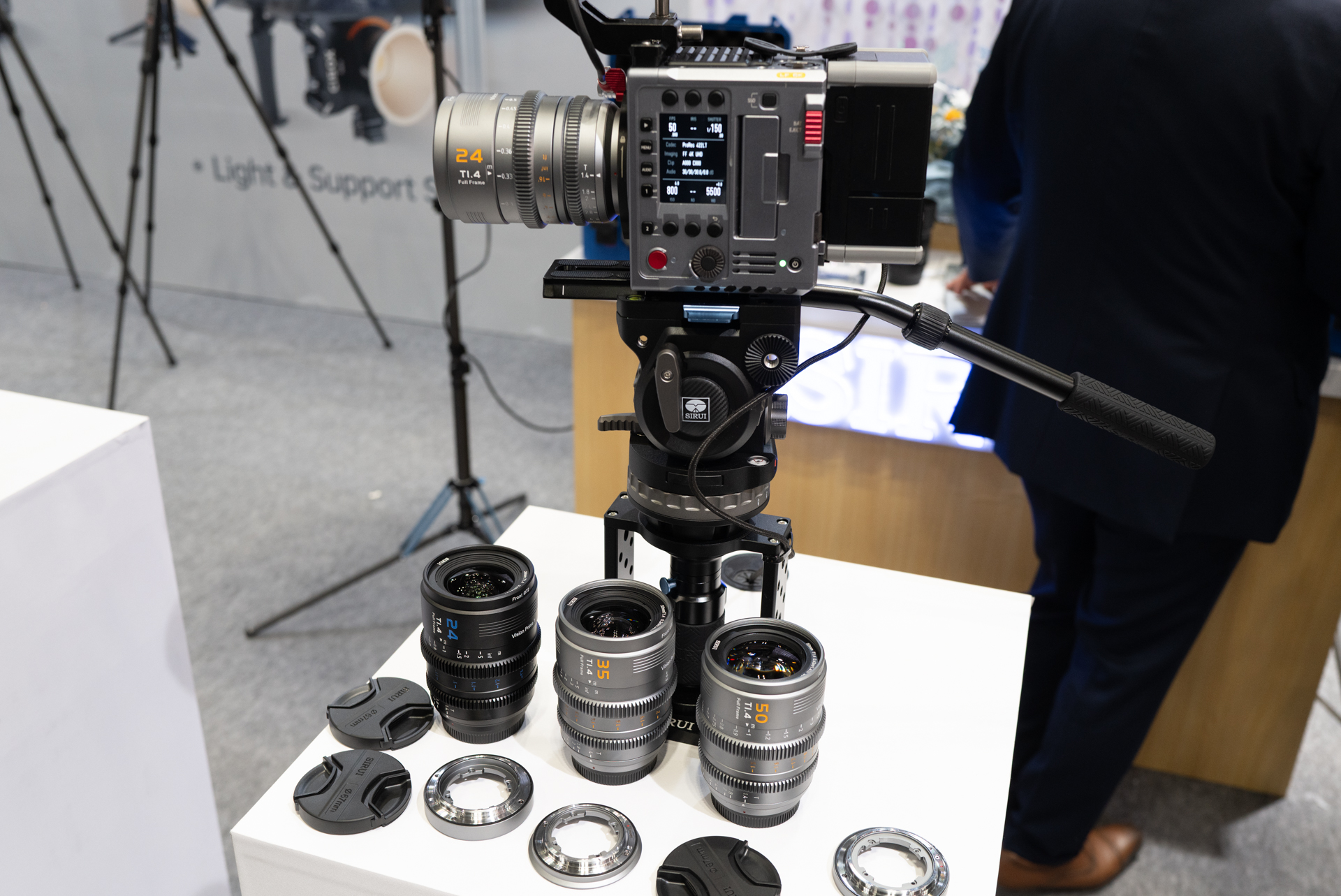 これから発売するVP-1シリーズのレンズ3本