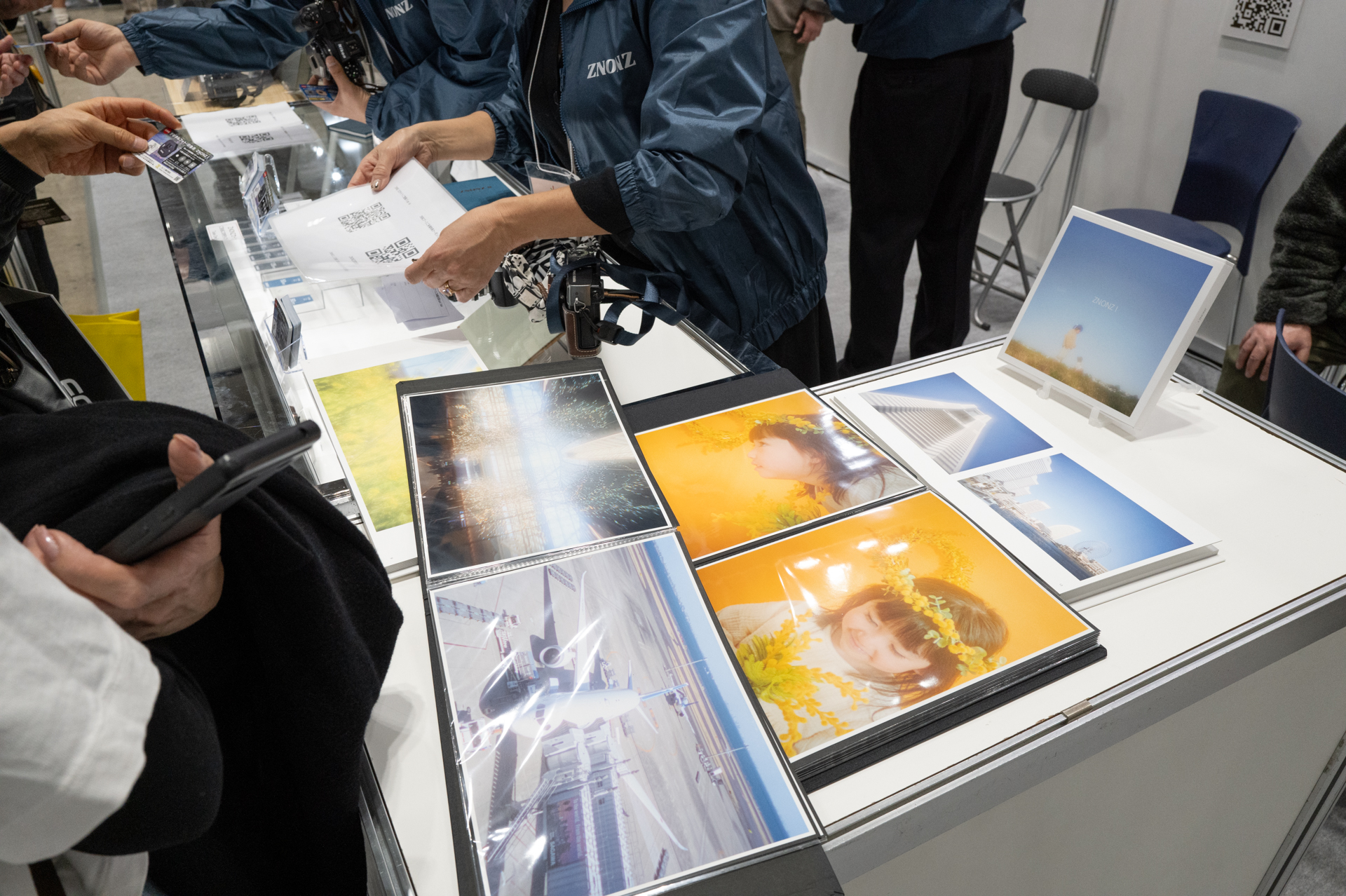 豊富な撮影例をチェックできる