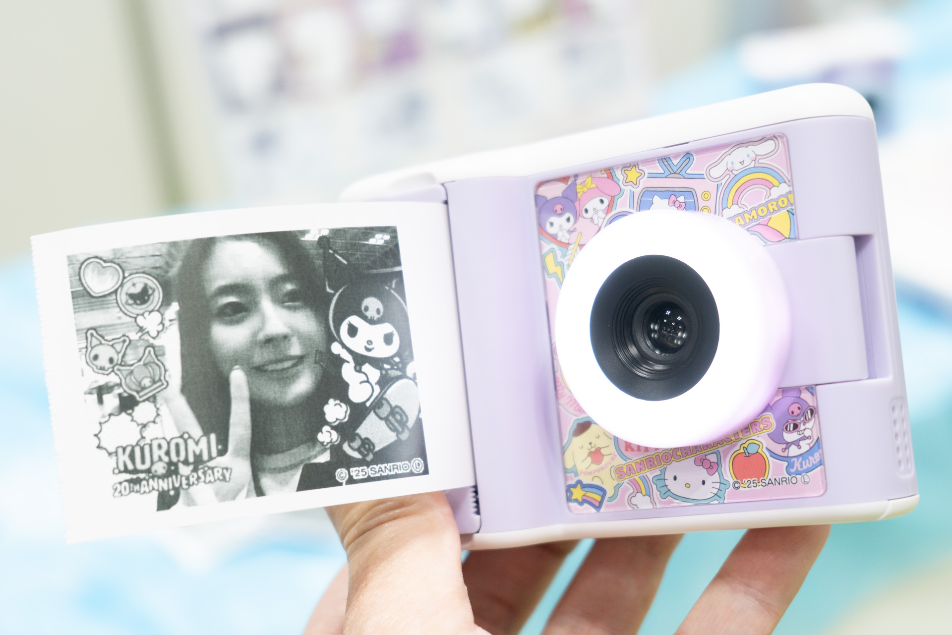 クロミのフレームでプリントしたところ