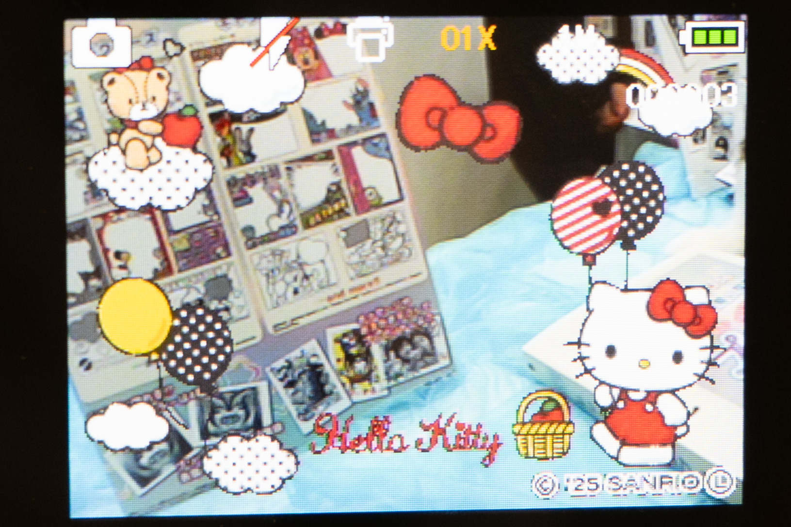 ハローキティのフレーム