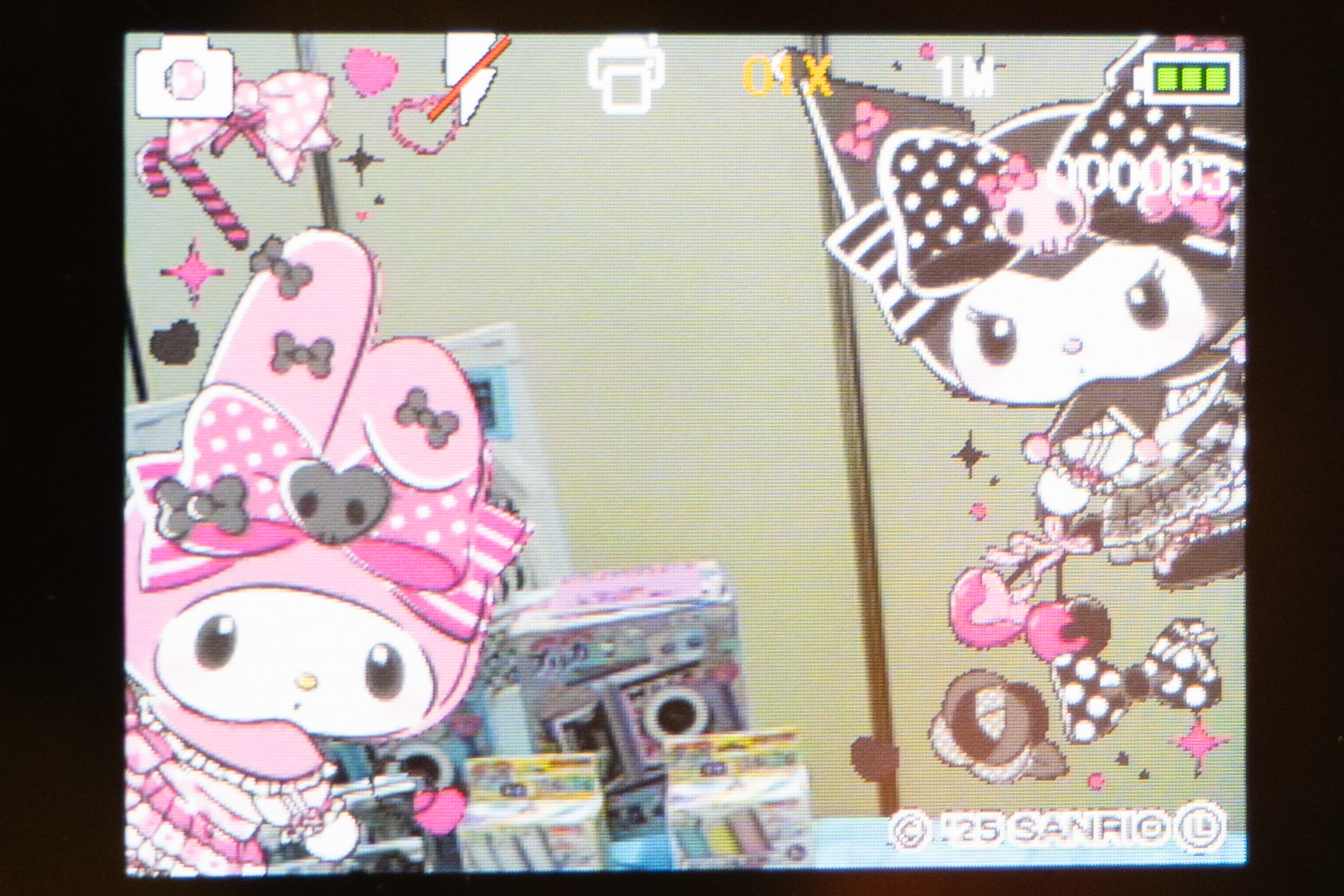 マイメロディとクロミのフレーム