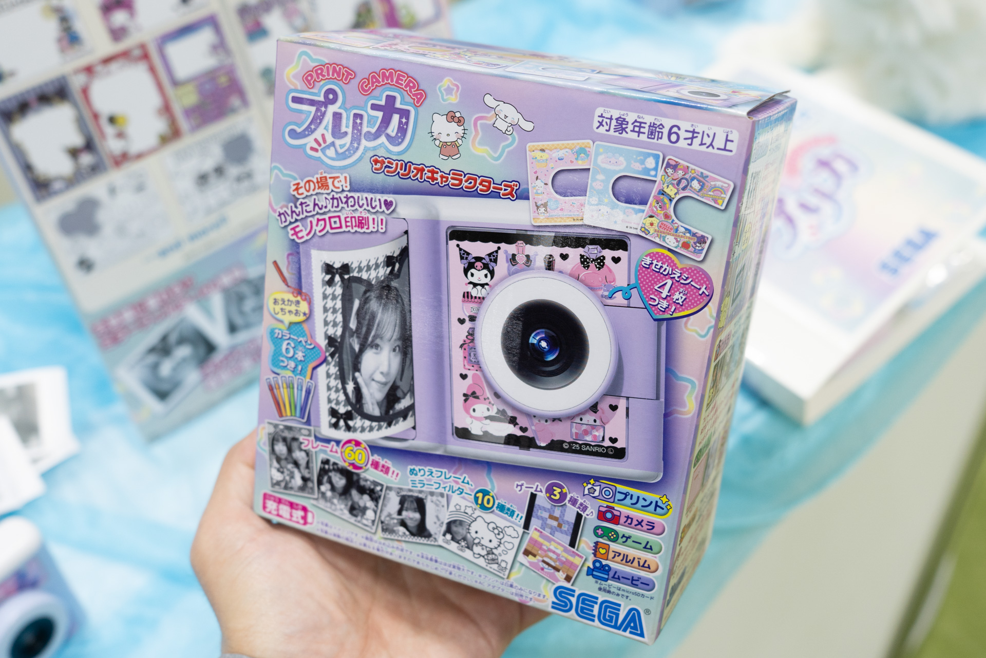 サンリオキャラクターズモデルのパッケージ