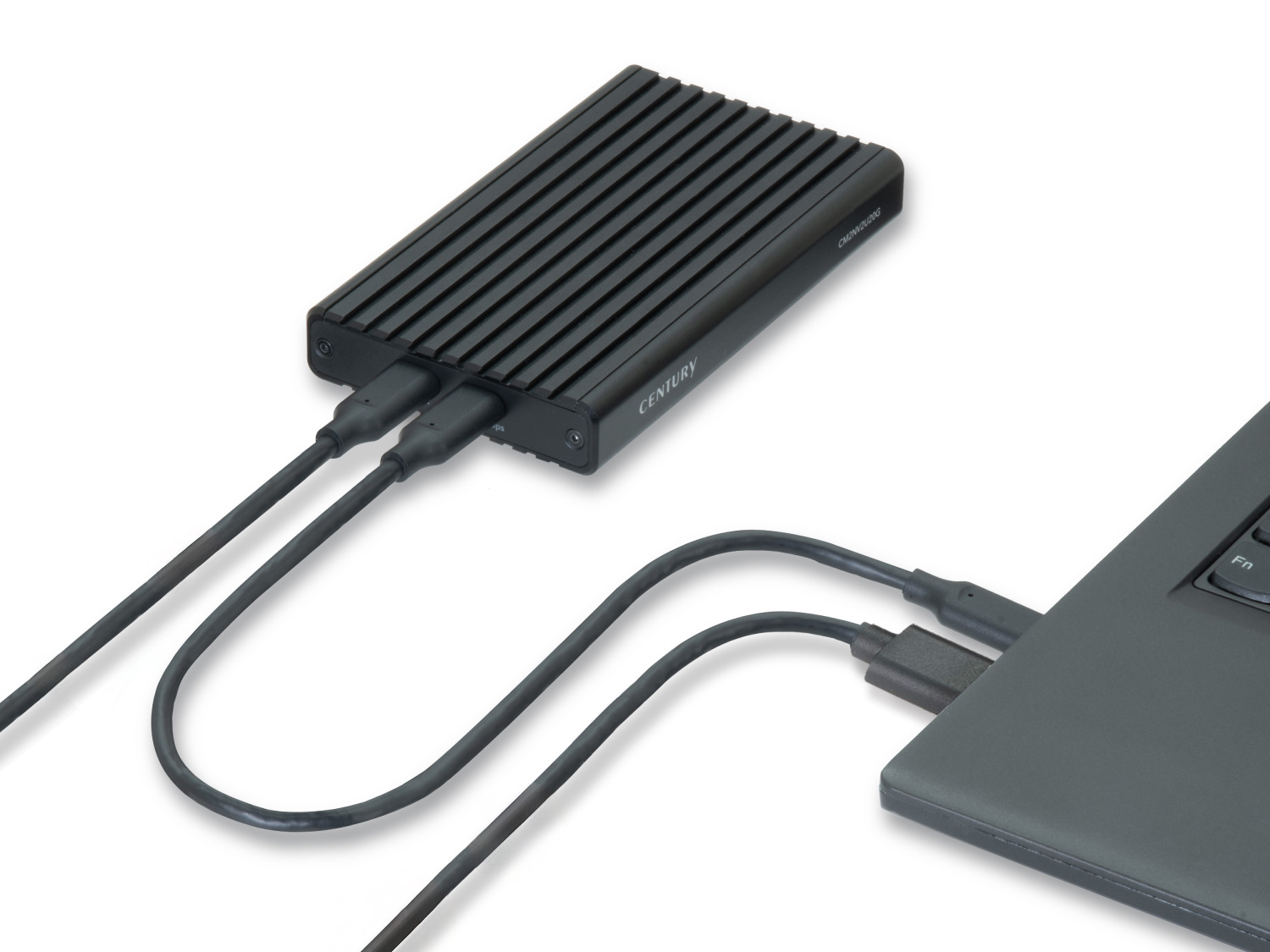 電力が足りない場合は、補助電源ケーブル（USB Type-C - USB Type-A）を利用して増やすことができる