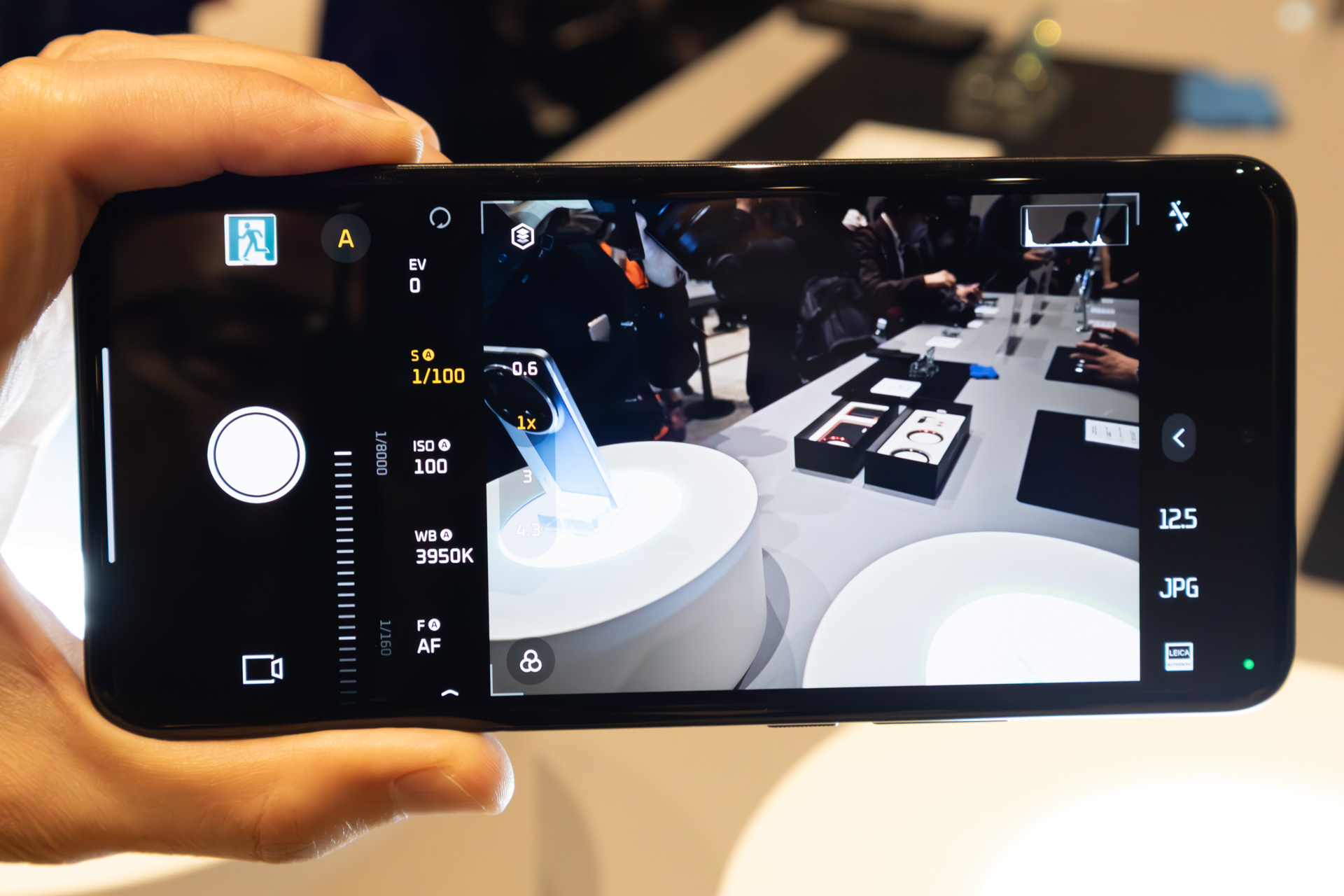 マニュアル撮影モードもある