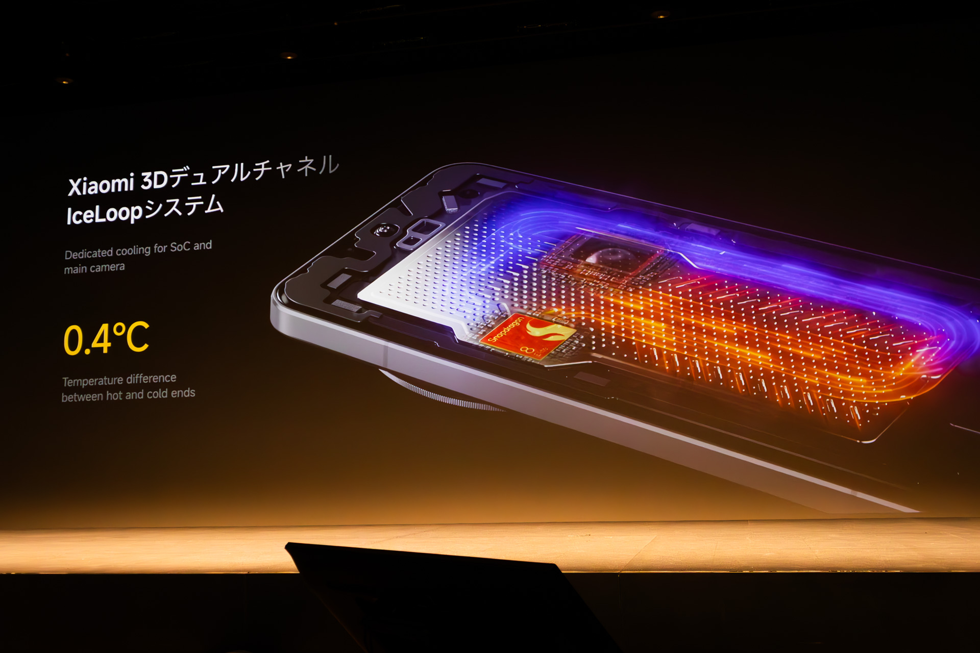 冷却システムにもこだわった