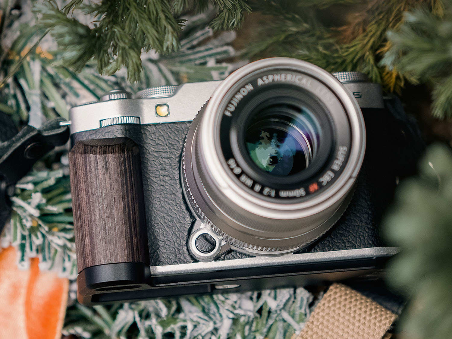 L型プレート（ブラック）装着例