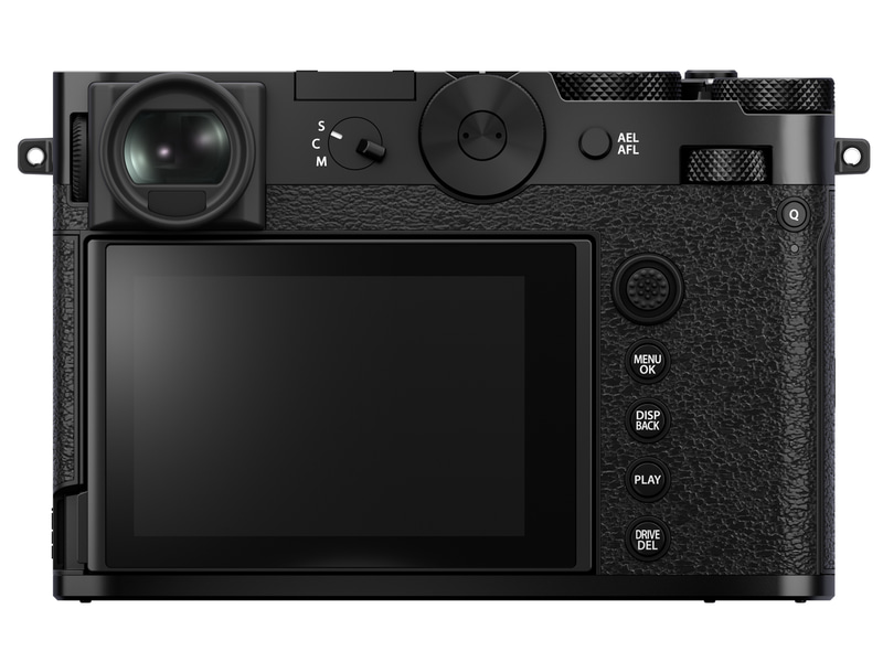シリーズ初のレンズ一体型カメラ「GFX100RF」。新開発の28mm相当