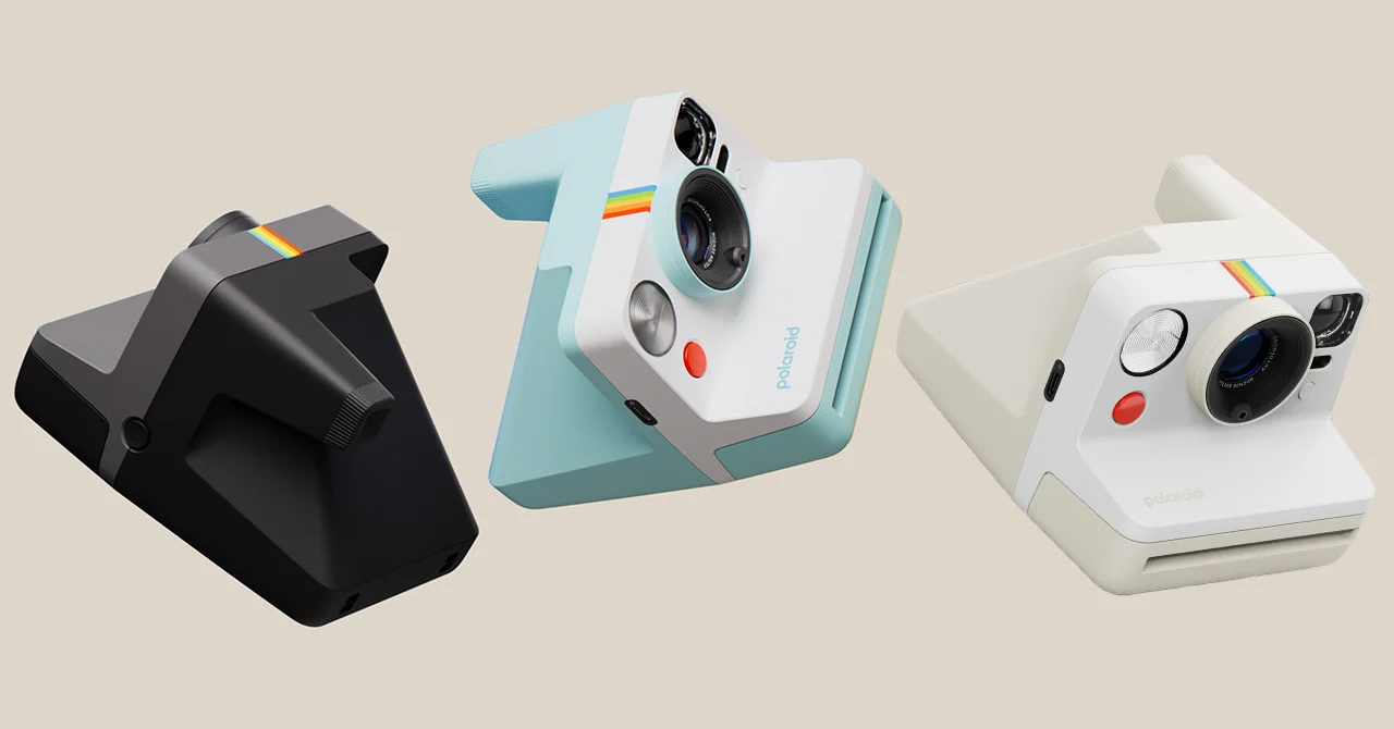 Polaroid Now Generation 3。カラーはBlack、Pebble White、Arctic Blueの3色
