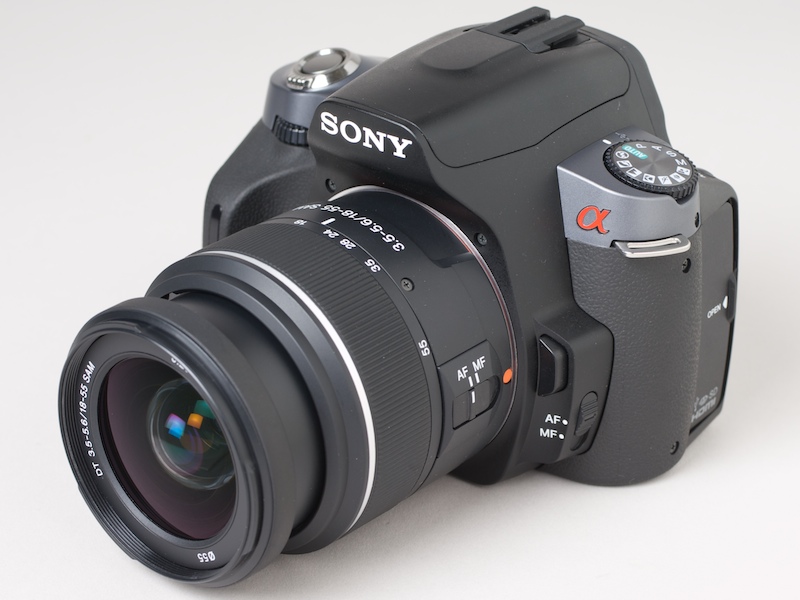 <b>α380に装着</b>