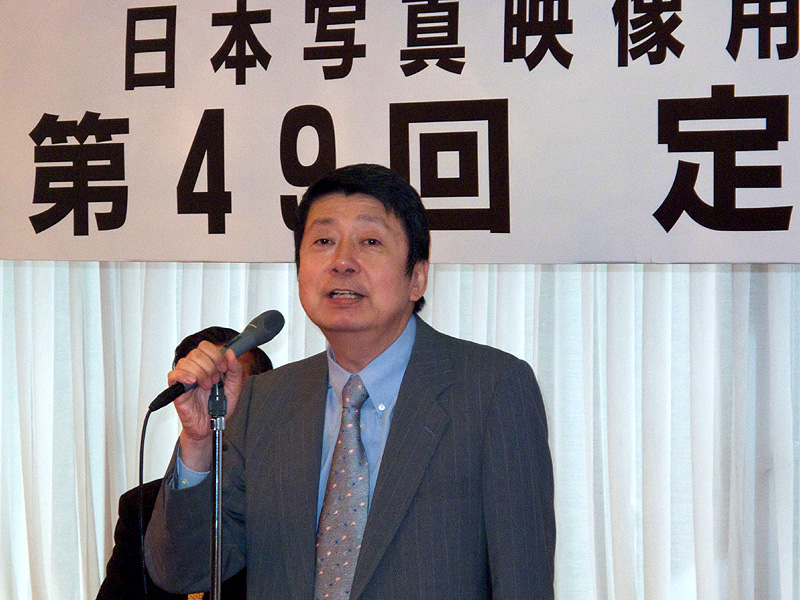 <b>続投が決まった中谷幸一郎会長（ベルボン）</b>