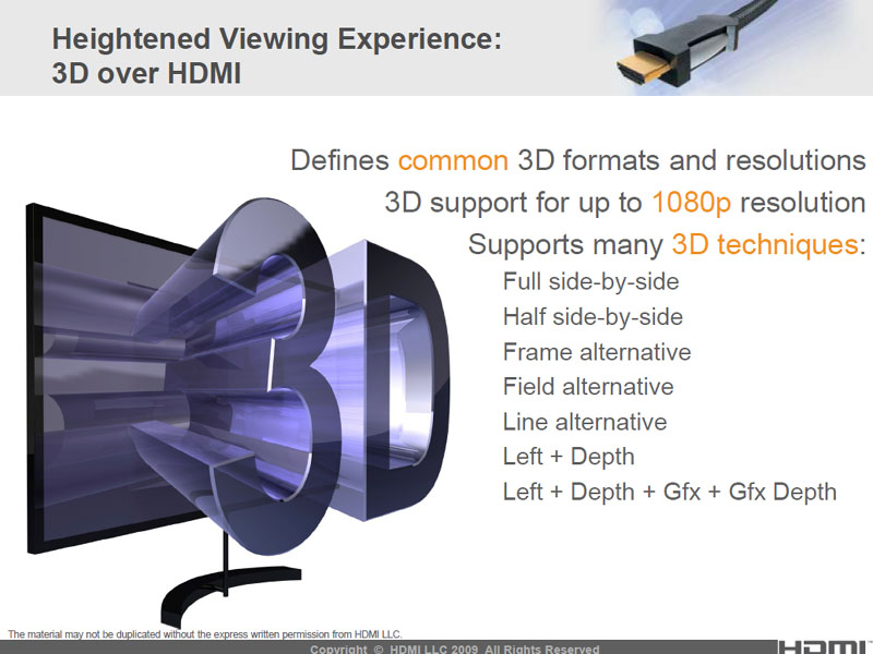 <b>3D映像にも対応</b>
