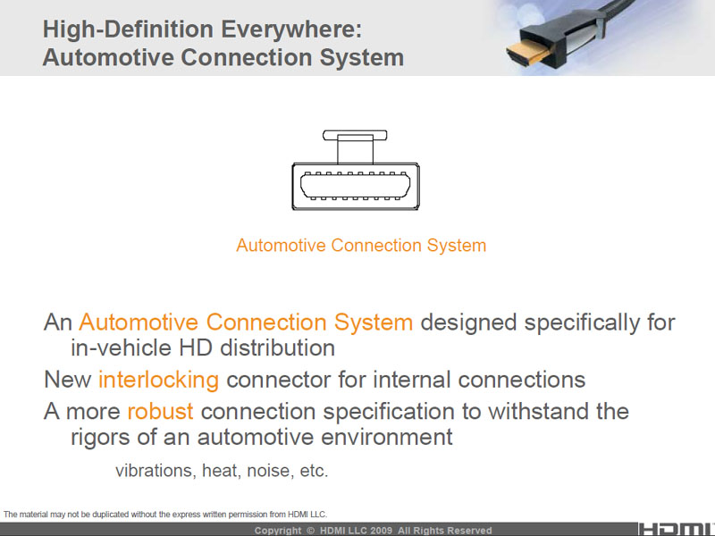 <b>ロック機構を備えた車載向けコネクタも規定</b>