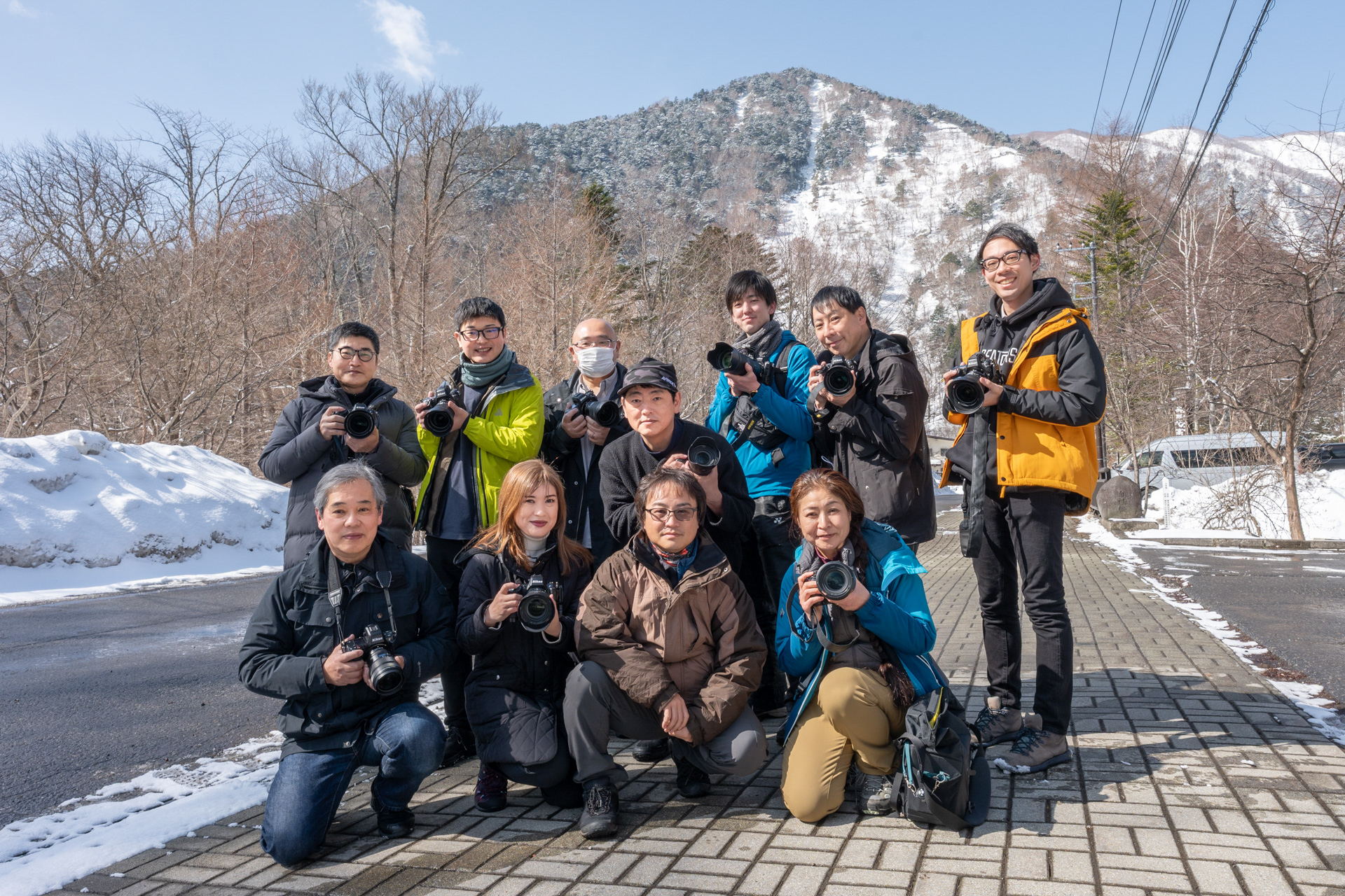 参加したレビュワー、成澤広幸さん、ニコンイメージングジャパンの関係者