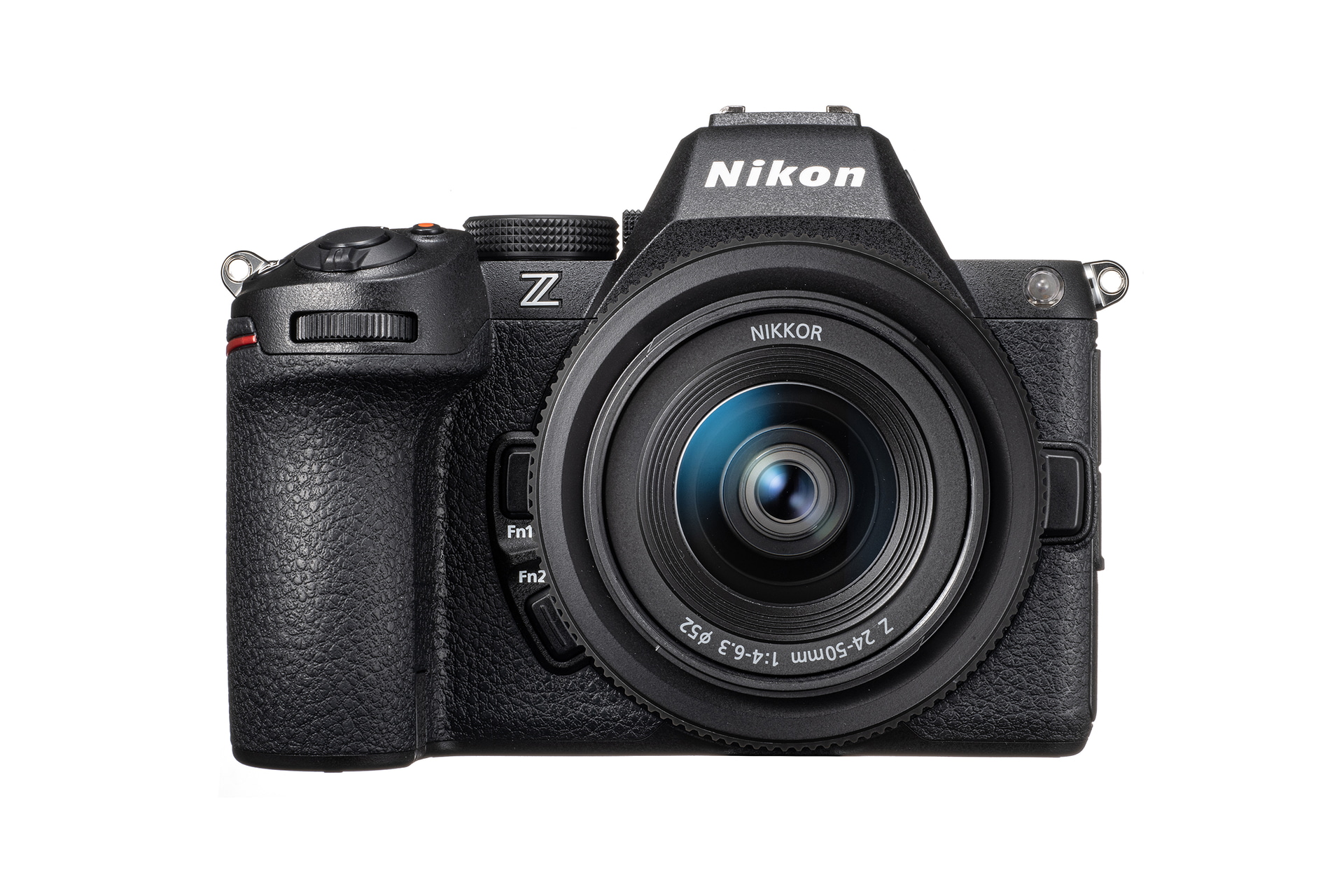 発売予定日：2025年4月25日<br>ニコンダイレクト参考価格（税込）：25万8,500円（ボディ単体）、29万9,200円（24-50レンズキット）、35万8,600円（24-200レンズキット）<br>　<br><b>●SPECIFICATION</b><br>イメージセンサー：2,450万画素、フルサイズ、裏面照射型<br>画像処理エンジン：EXPEED 7<br>ボディ内手ブレ補正：中央7.5段、周辺6.0段<br>イメージングレシピ：対応<br>記録メディア：SDカード（UHS-II対応）、ダブルスロット<br>電子ビューファインダー：0.5型、Quad-VGA OLED、約369万ドット、3,000cd/㎡<br>シャッター速度：1/8,000～30秒（900秒まで延長可能）、Bulb、Time<br>連続撮影速度：高速連続撮影：最高約14コマ/秒（JPEG記録）<br>ハイスピードフレームキャプチャー＋：最高約30コマ/秒（JPEG記録）<br>常用ISO感度：ISO 100～64000<br>AF低輝度限界：－10EV<br>被写体検出設定：人物、犬、猫、鳥（専用モード）、車、バイク、自転車、列車、飛行機（専用モード）<br>記録画素数/フレームレート：4K 60p（クロップ）、4K 30p（フル画角）、フルHD 120pほか<br>最長記録時間：125分<br>映像圧縮方式：N-RAW（12bit）、H.265/HEVC（8bit/10bit）、H.264/AVC（8bit）<br>背面モニター：3.2型TFT、約210万ドット、バリアングル式、タッチパネル<br>インターフェース：USB Type-C、HDMI Type Dほか<br>バッテリー：Li-ionリチャージャブルバッテリー EN-EL15c<br>撮影可能コマ数：約330コマ（ファインダーのみ、パワーセーブオフ）<br>使用温度：0～40℃<br>外形寸法（W×H×D）：約134.0×100.5×72.0mm<br>質量：約700g（バッテリーおよびメモリーカードを含む）