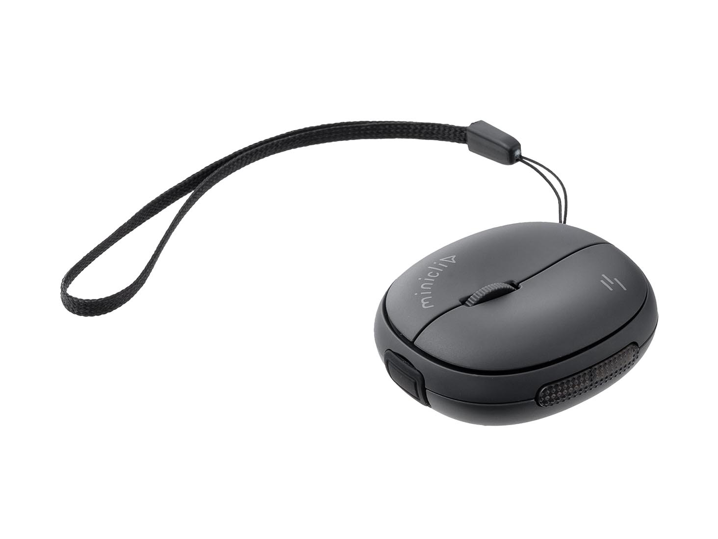 小型マウスminiclipシリーズ「400-MABT210」（ブラック）