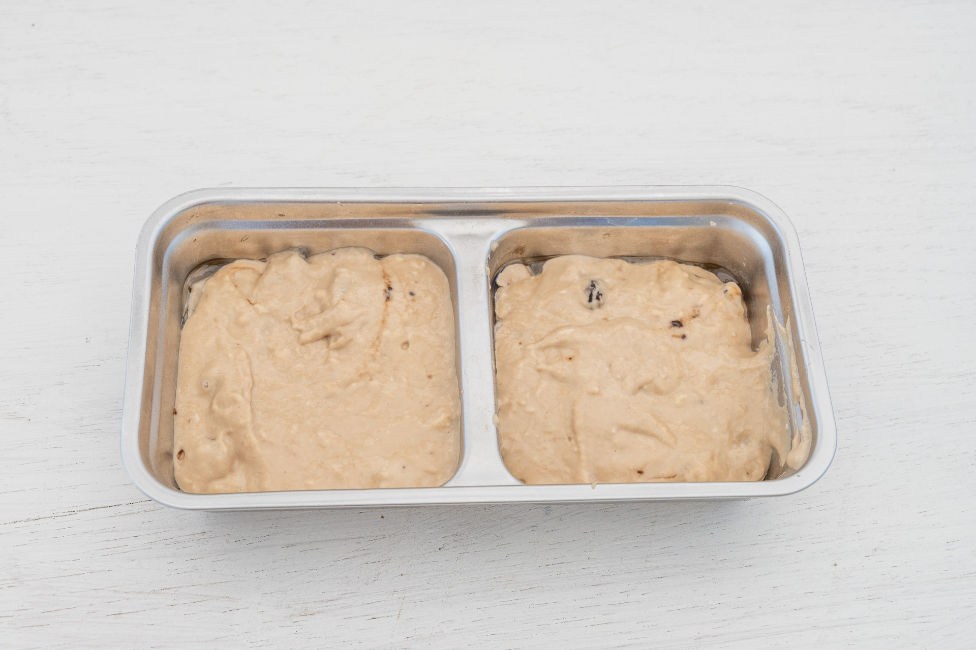 内釜にタネをいれて