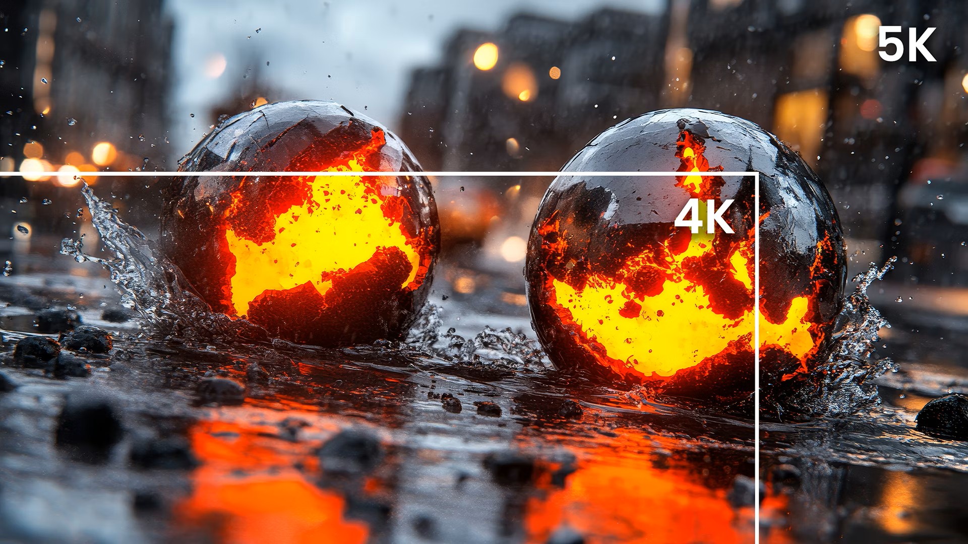 4Kと5K解像度の比較