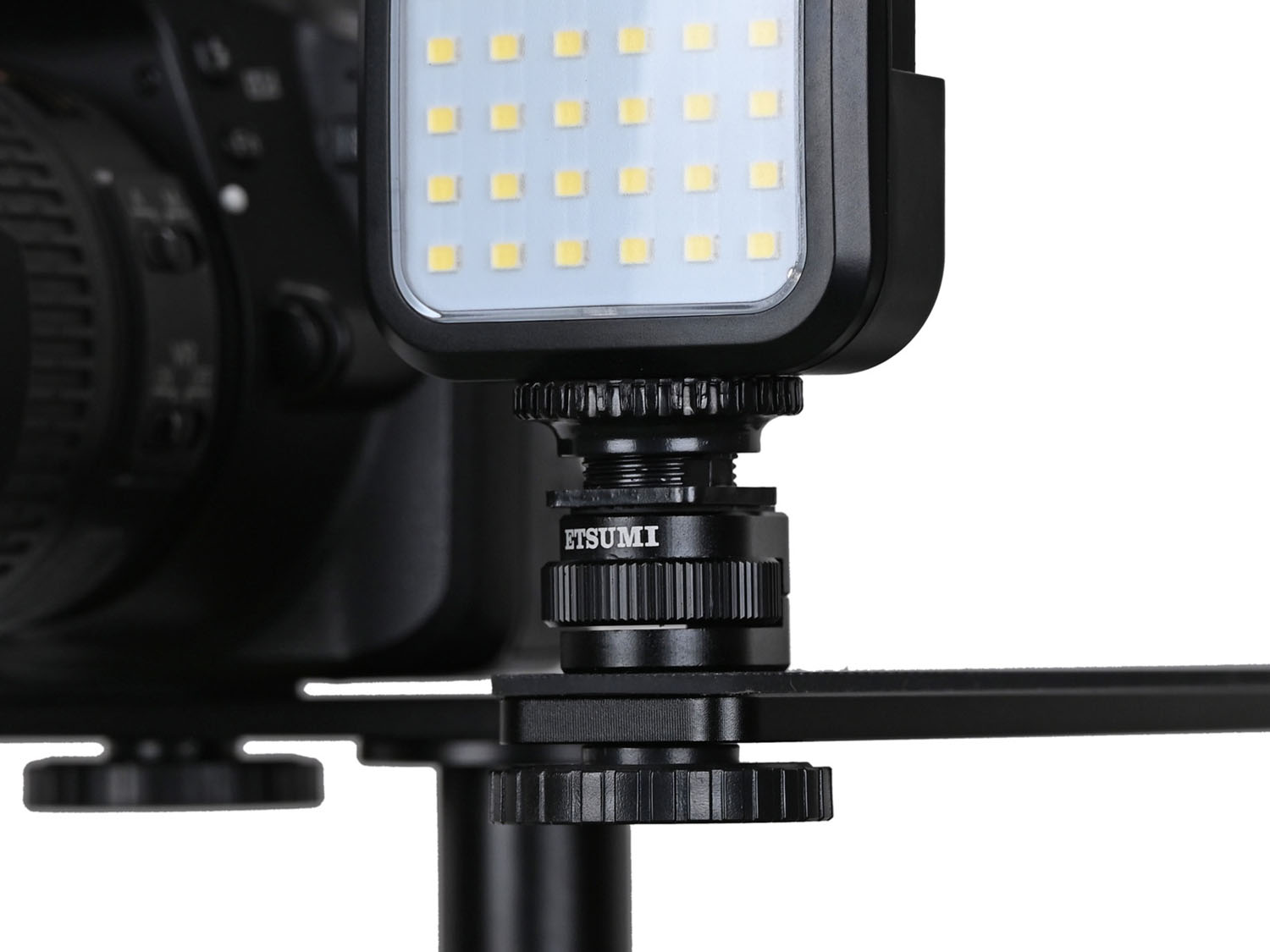 LEDライトと組み合わせた例