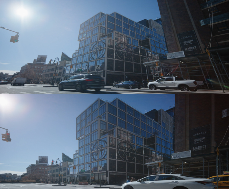 シフト機能利用作例 ©Matthew Canada