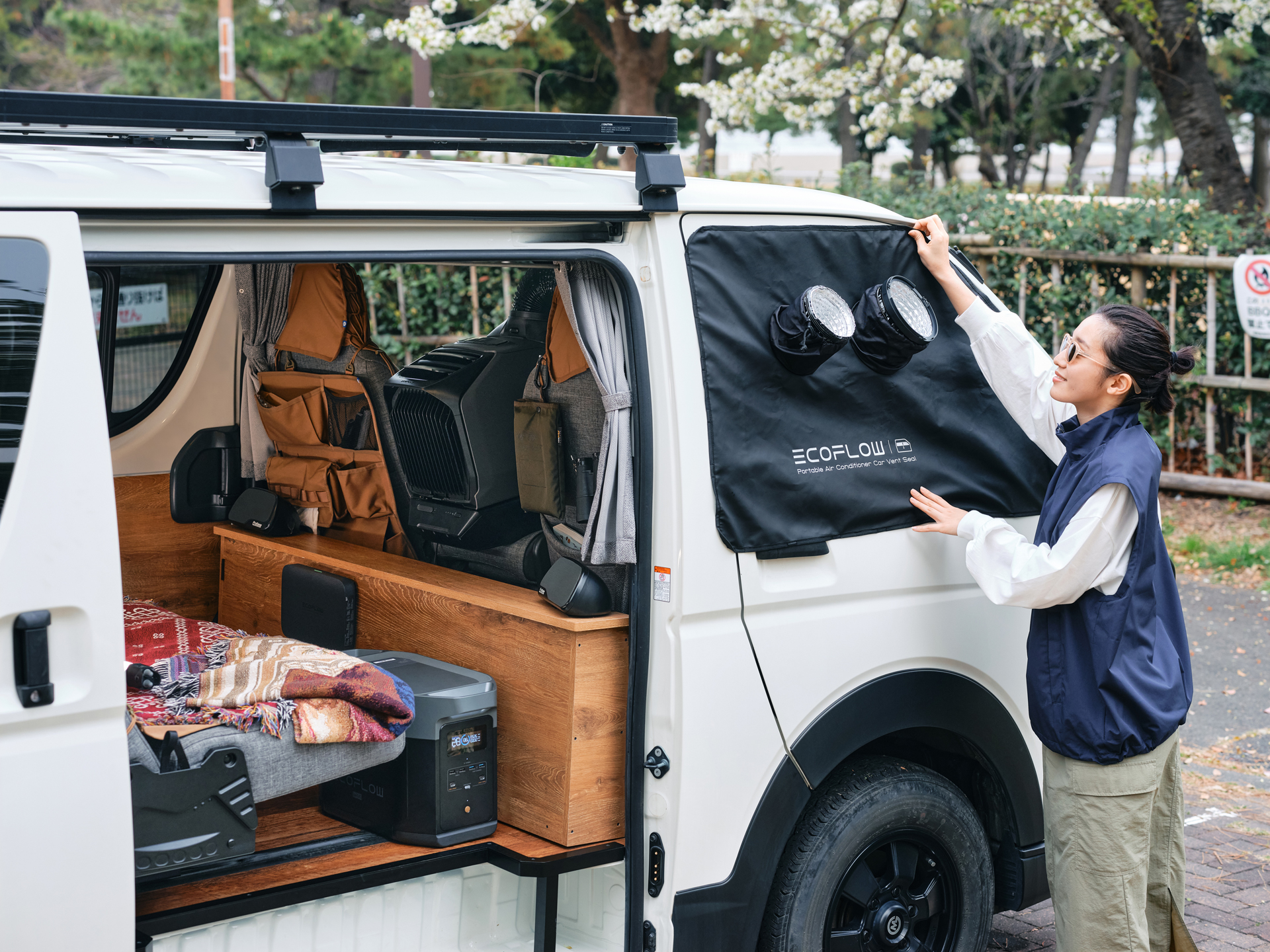 「窓シート（マグネット式）」の使用例