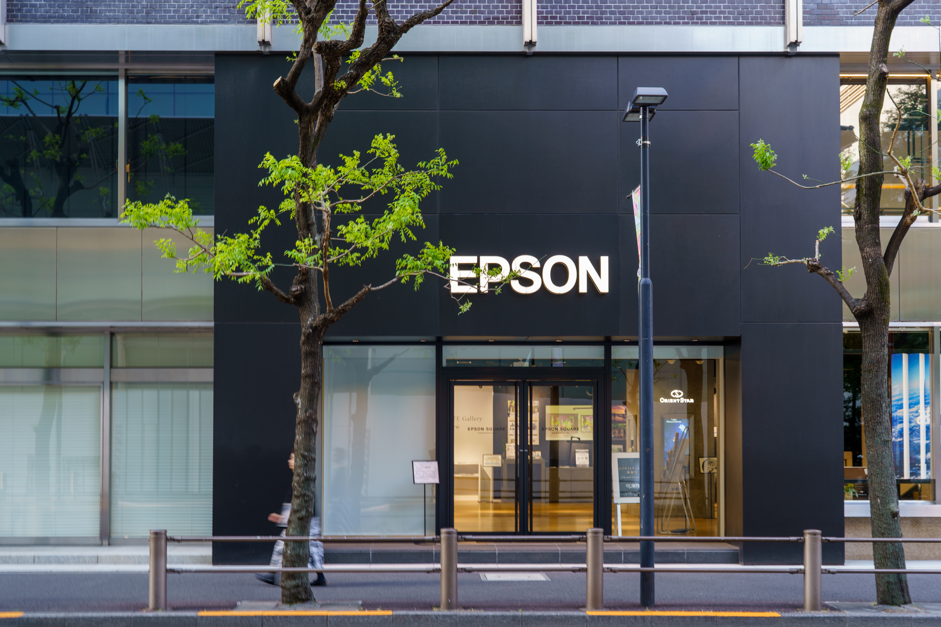 4月30日（火）のエプソンスクエア丸の内。エプサイトギャラリーもここに所在する