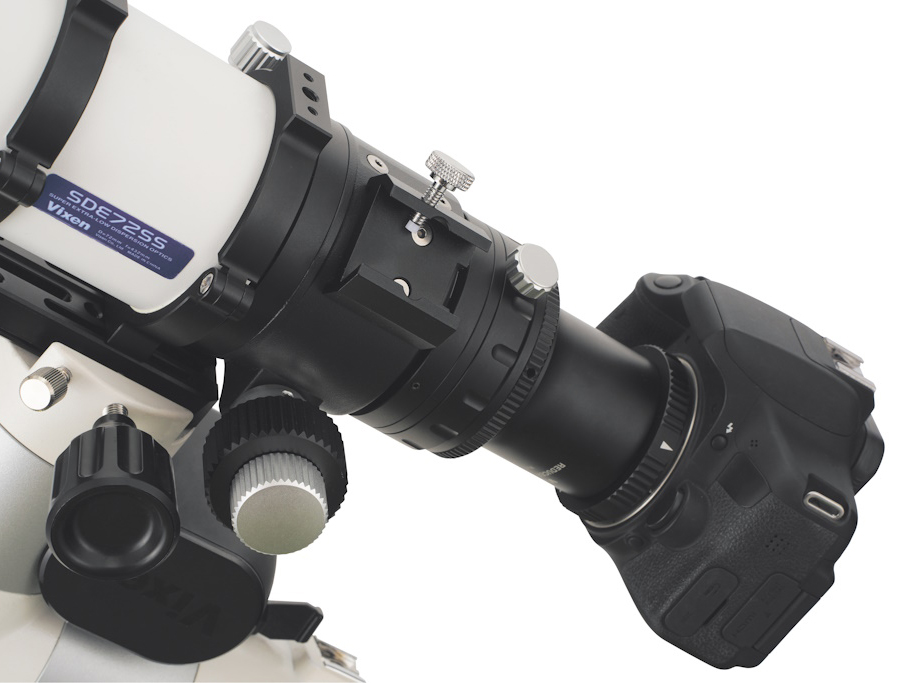 SDEレデューサーとカメラを装着した例