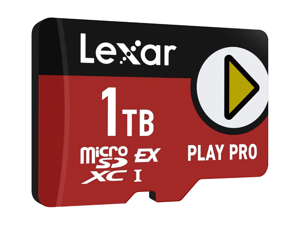 Lexarが4月に発表したmicroSDXC Expressカード。容量は1TB/512GB/256GB。発売時期や価格は未発表