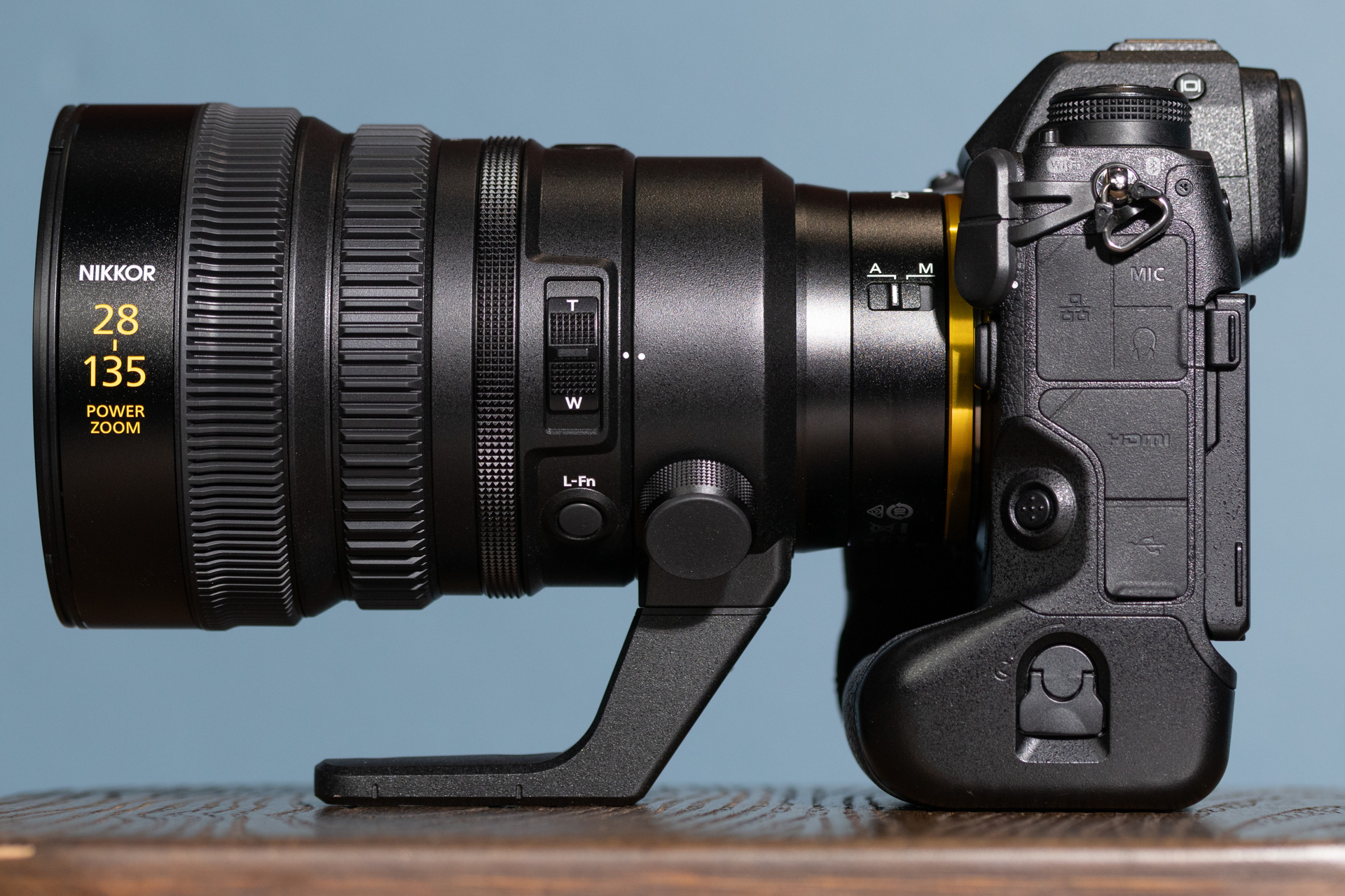 Z9の底面と高さが揃う