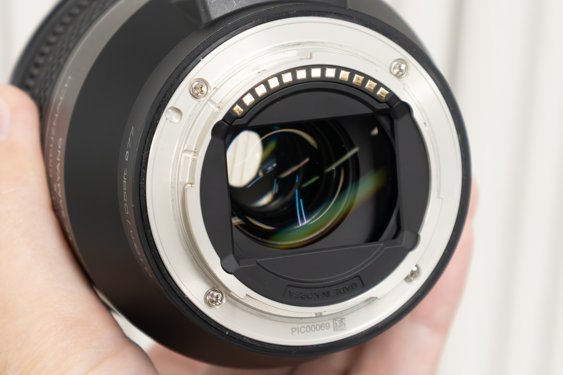 リアにはシートフィルターを貼ることが可能