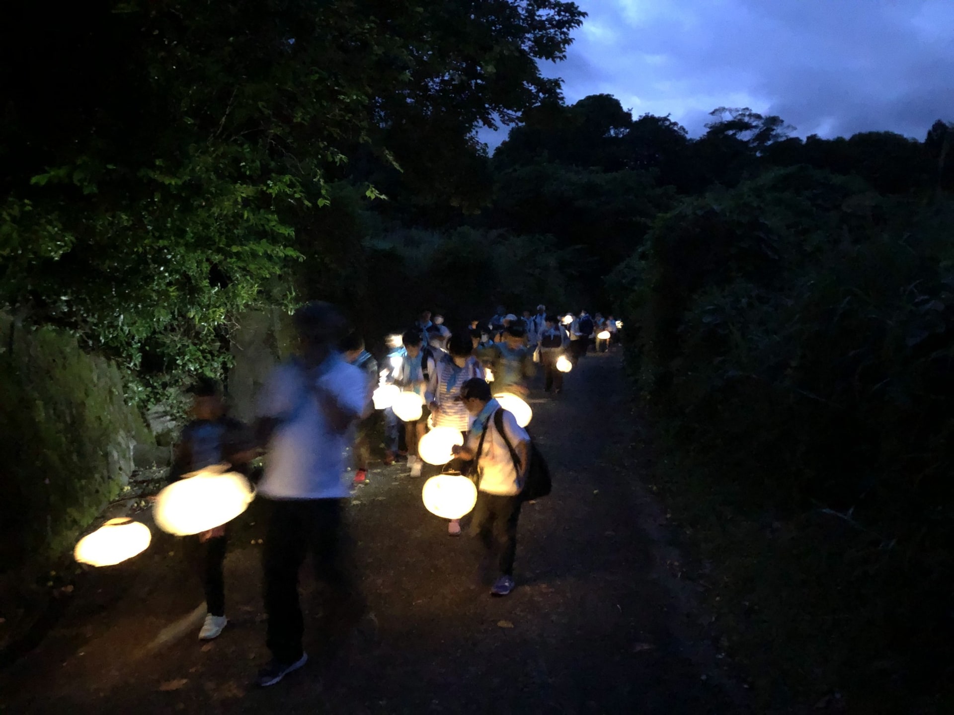 提灯を無料で貸し出し