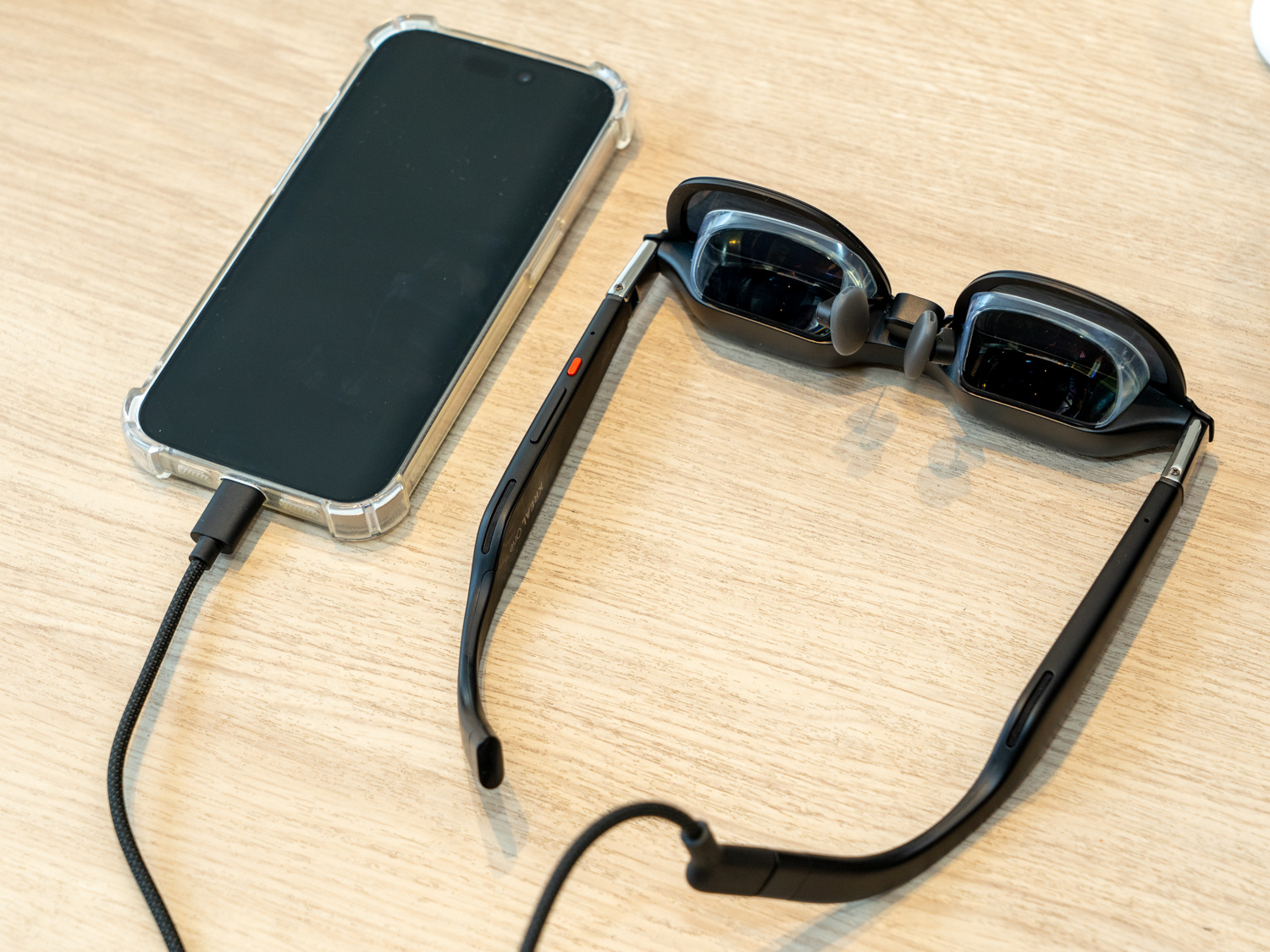 スマートフォンと接続したところ