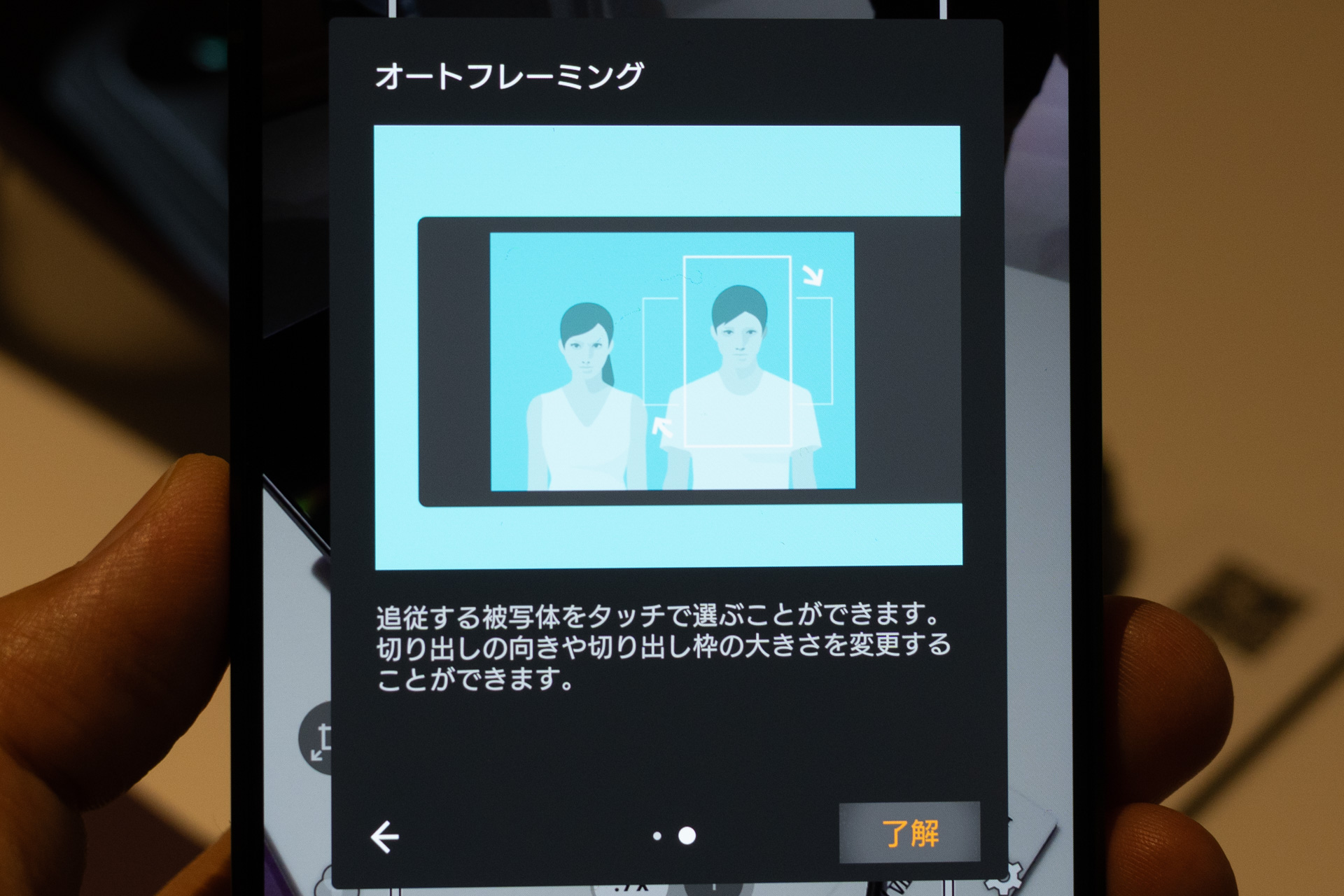 端末内の解説画面（2/2）