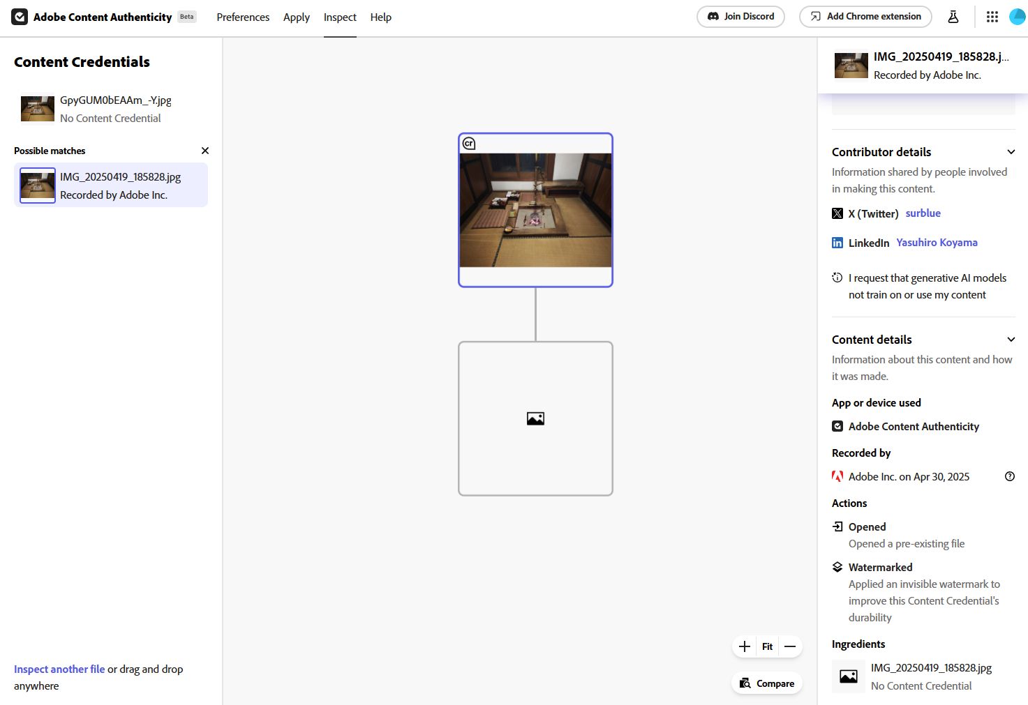 Adobe Content Authenticity