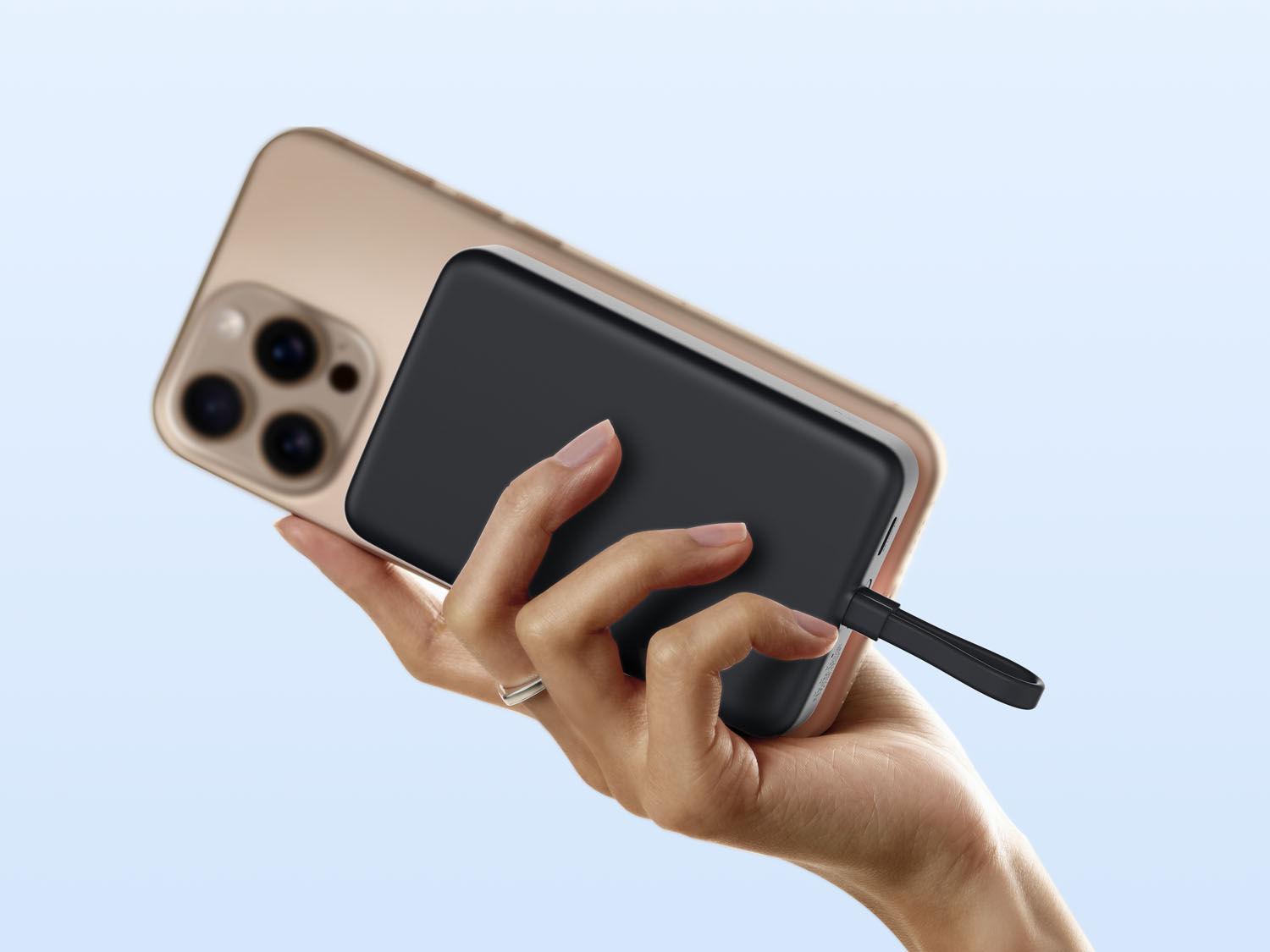 使用例（33W Magnetic Power Bank 10000mAh）