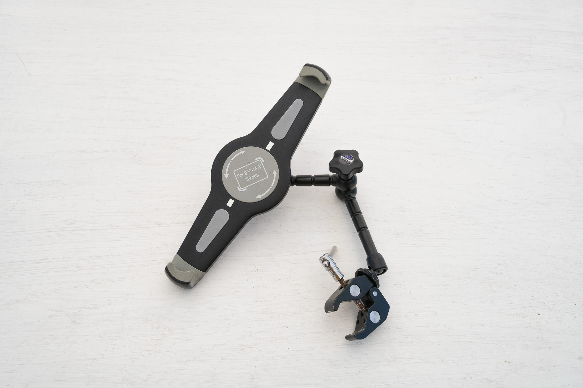 クランプ取り付け場所の強度には十分注意してください