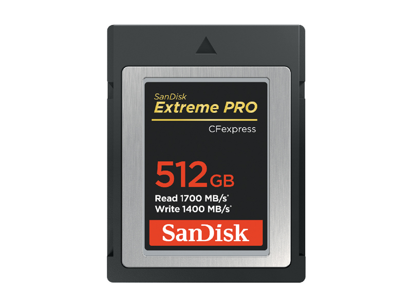 CFexpress Type Bカード SanDisk Extreme PRO（512GB）