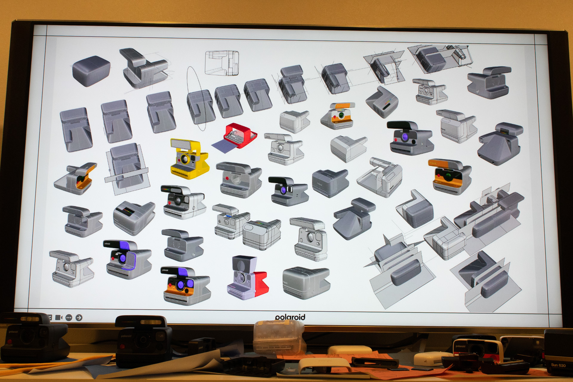 検討したデザインの数々