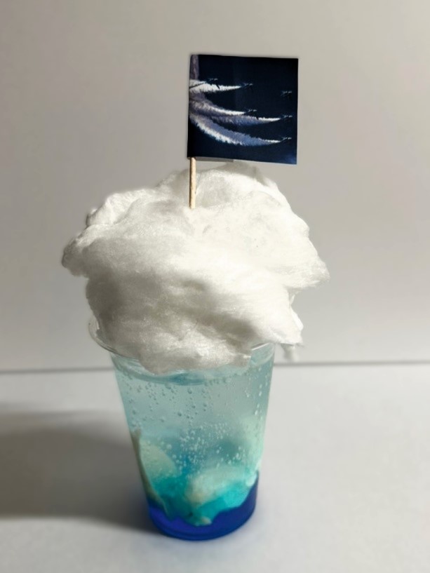 スモークわたあめソーダ（1杯）1,000円　※イメージ