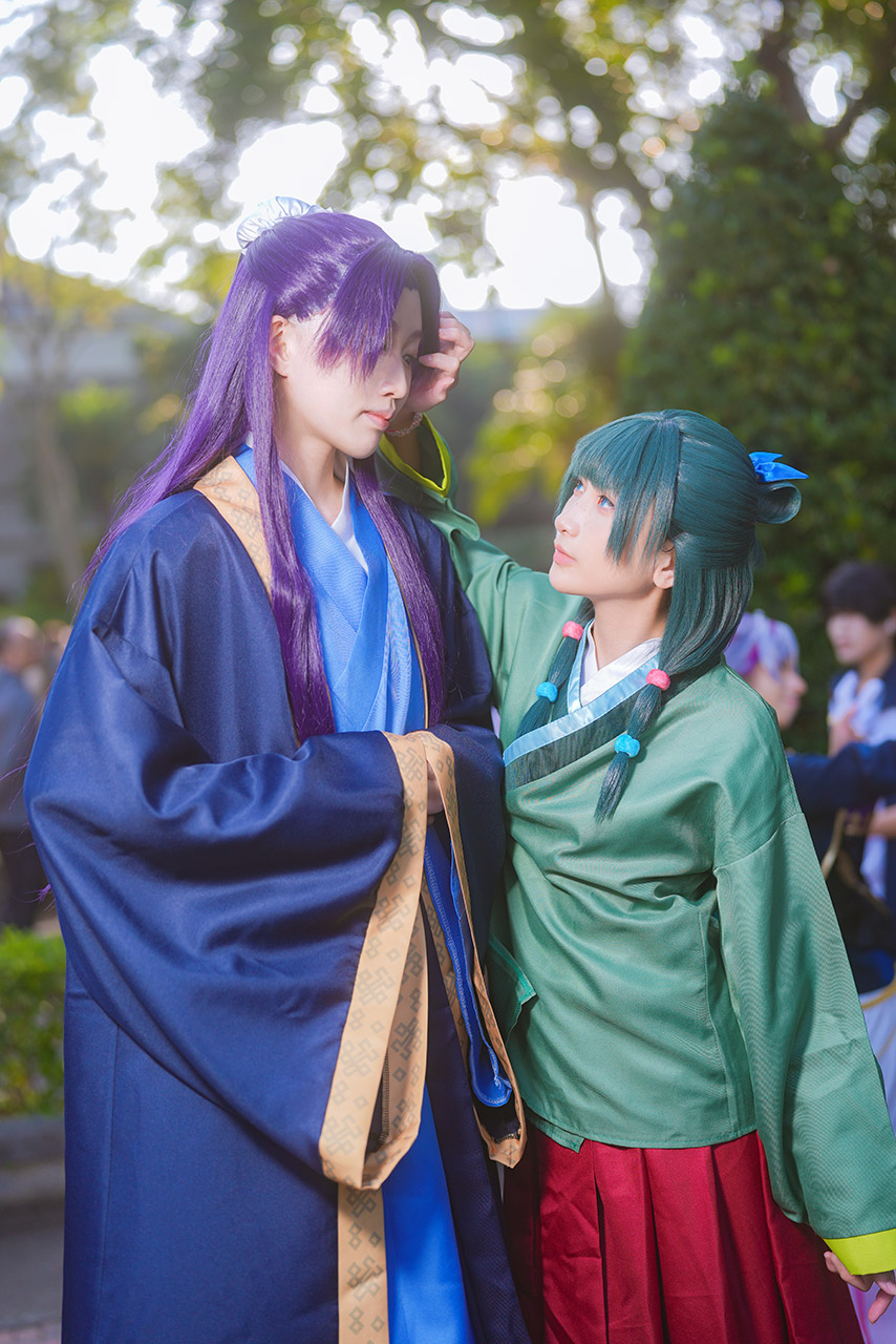 <a href="https://www.instagram.com/senyue.z/">森月＆嵐嵐</a>氏