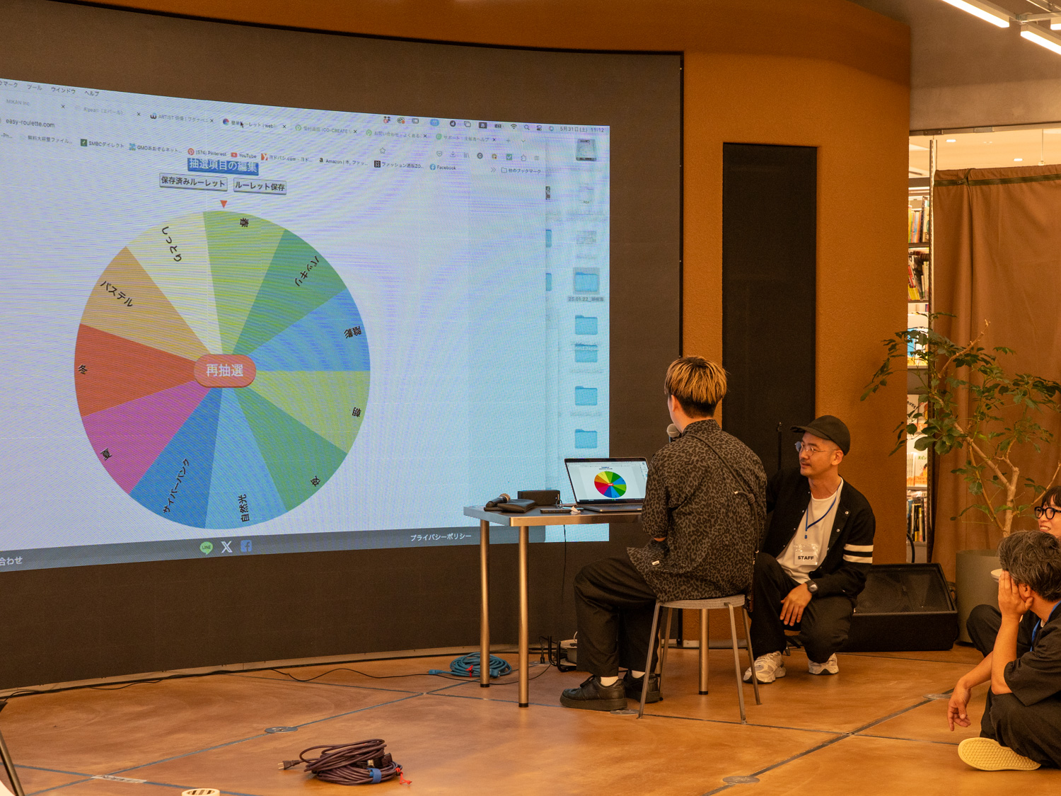フォトグラファーごとの撮影テーマは当日の抽選で決めた