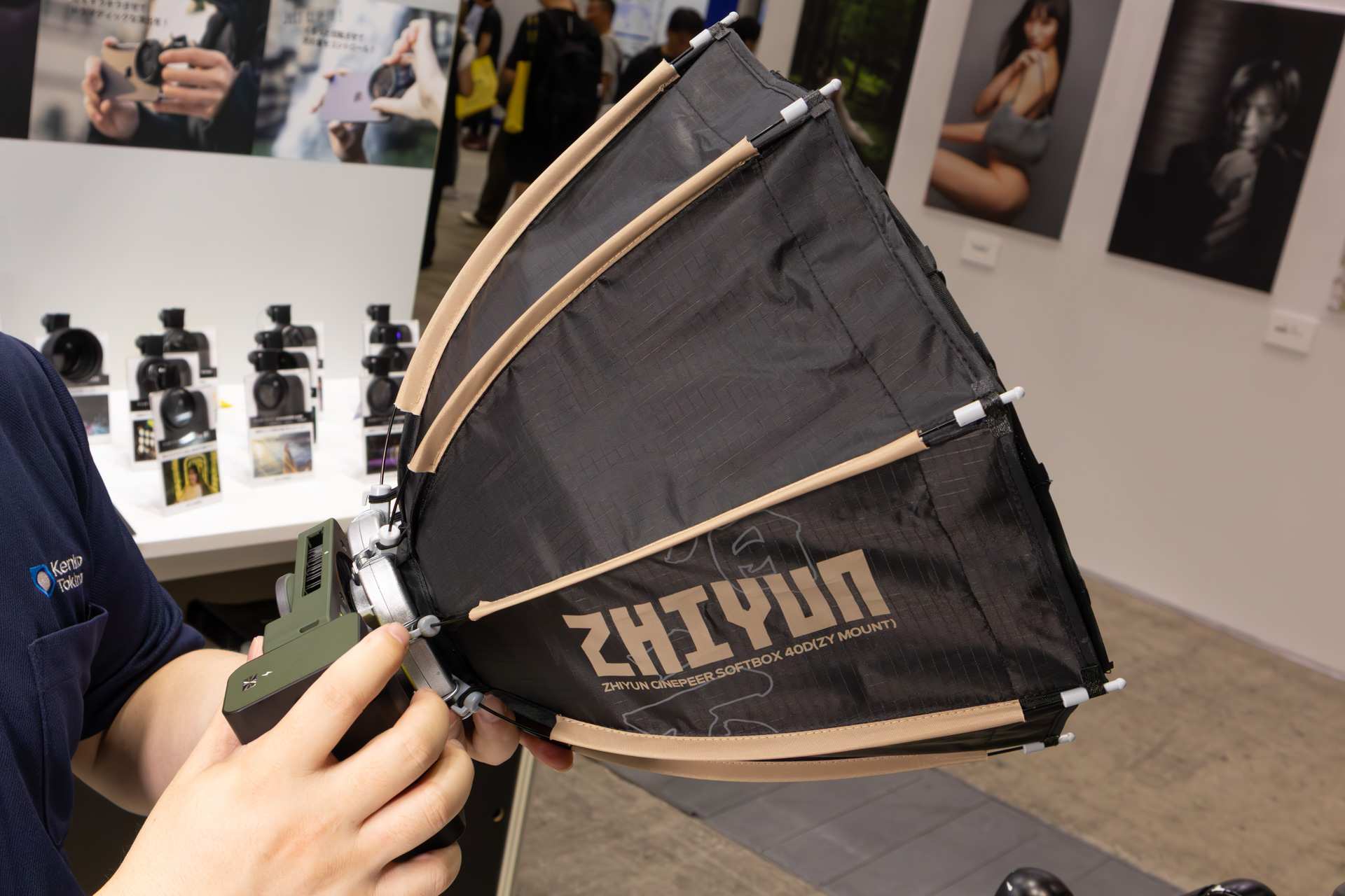 ソフトボックスの装着例