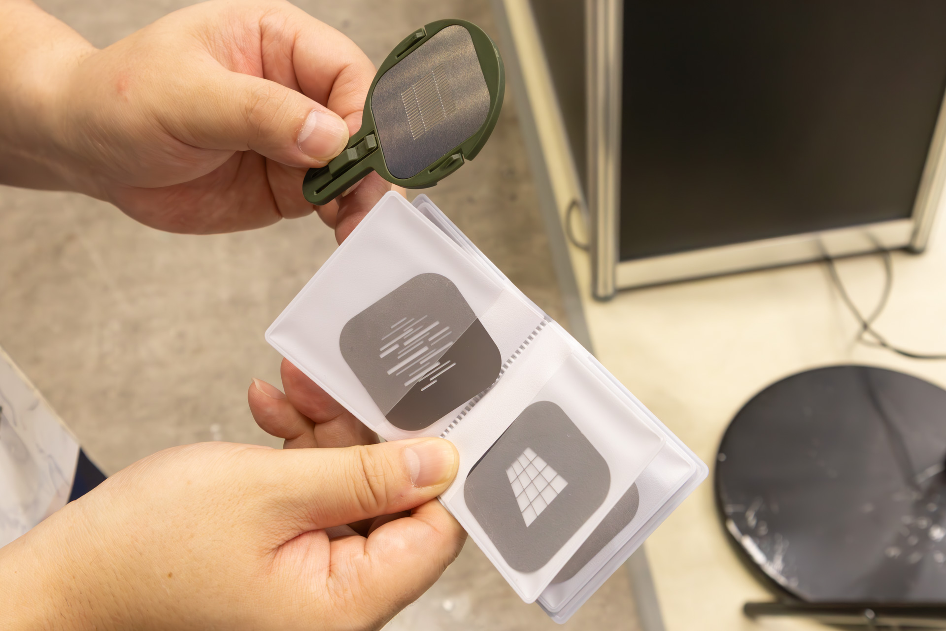 付属のプレート