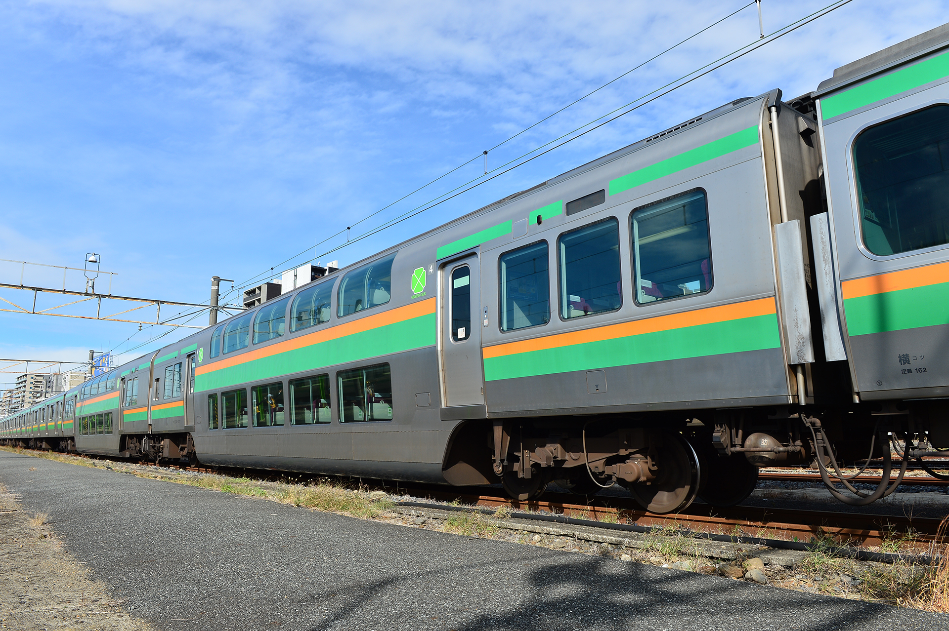 普通・快速列車のグリーン車両