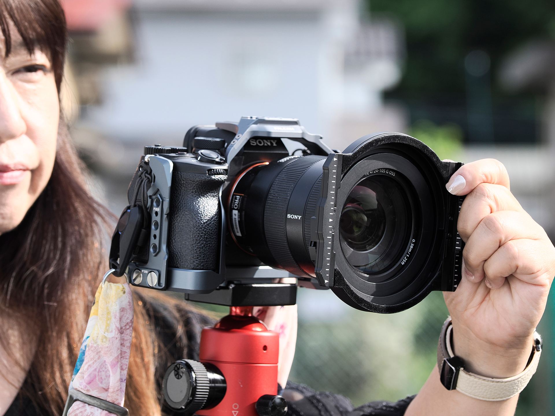 アダプターリングはマグネットでカンタン装着