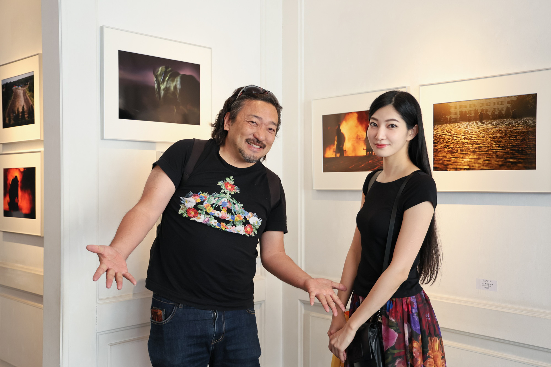 写真家のHASEOさんと吉川みなさん