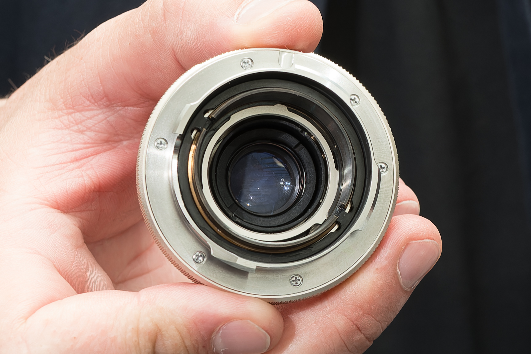 Leitz Anastigmat-M f3.5/50mmの裏側