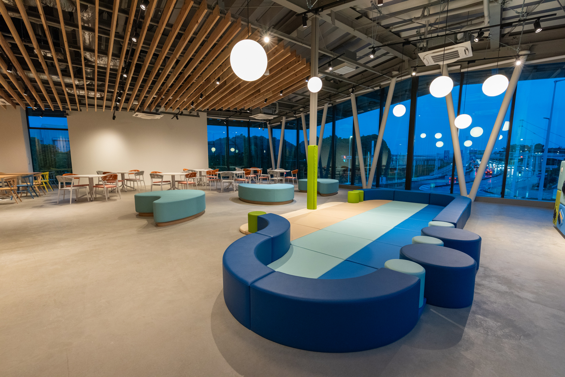 道の駅内部の様子