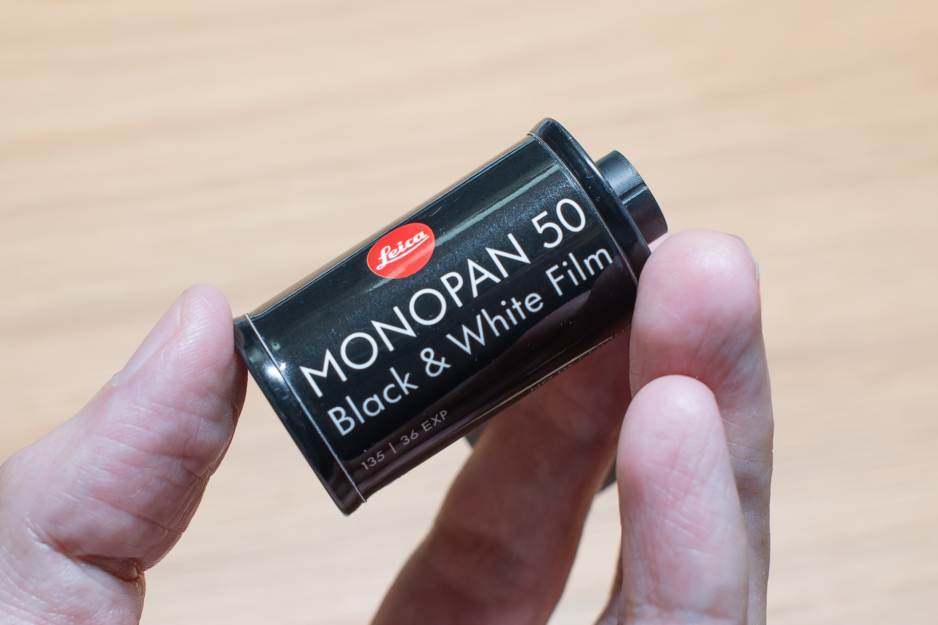 「ライカMONOPAN 50」のパトローネ