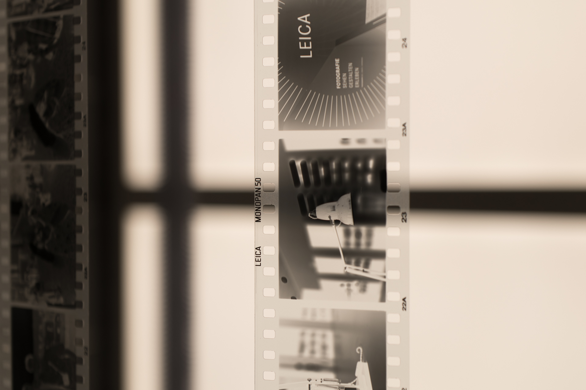 ここにも「ライカMONOPAN 50」