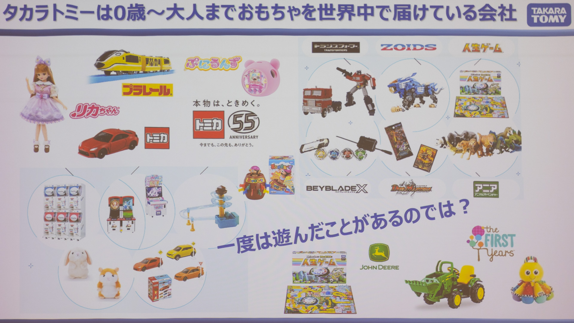 「人生ゲーム」や「黒ひげ危機一髪」も同社の製品だ